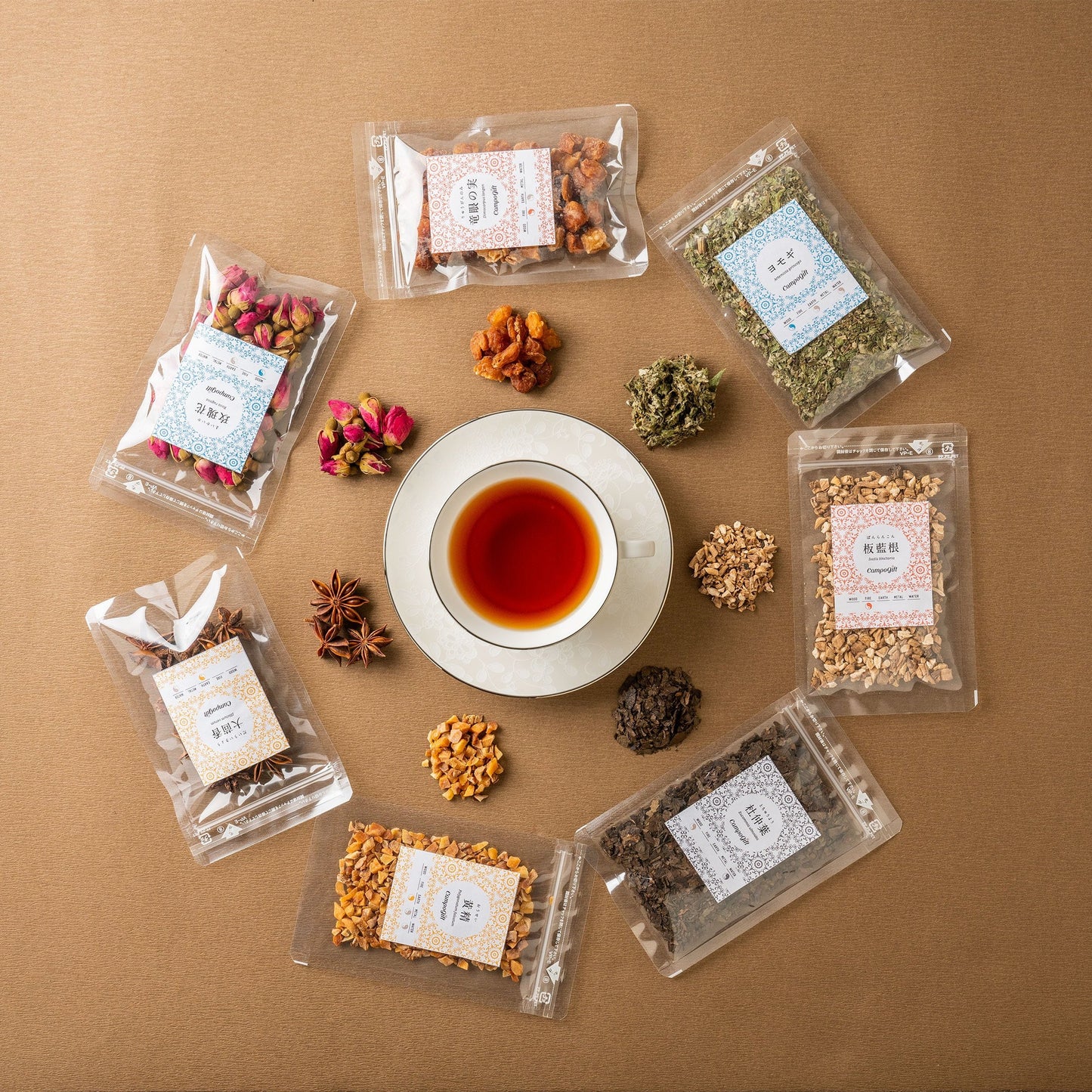 冬の7種の茶材セット(限定価格)